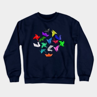 Just some Origami - Pattern Design Crewneck Sweatshirt